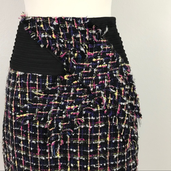 Anthropologie Taikonhu Yellow Cat 0 Skirt Black - Picture 2 of 10